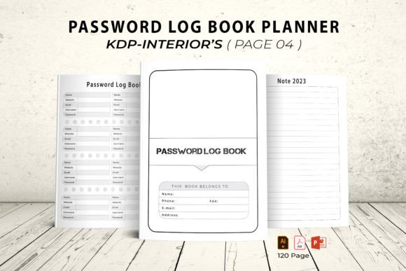 A Practical Password Log Book for Modern Creators