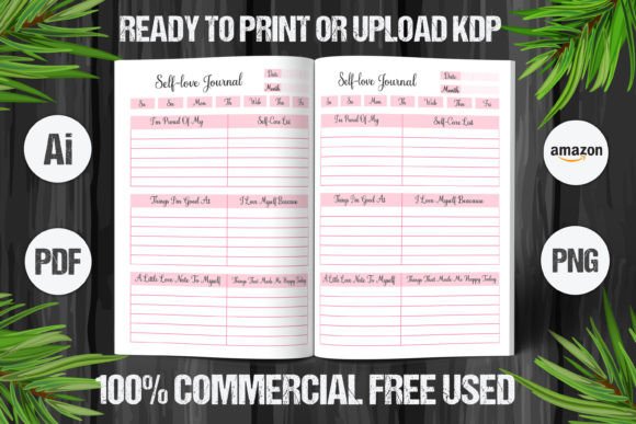 Beyond the Template: The Strategic Value of Professional Self-Love Journal Interiors for KDP