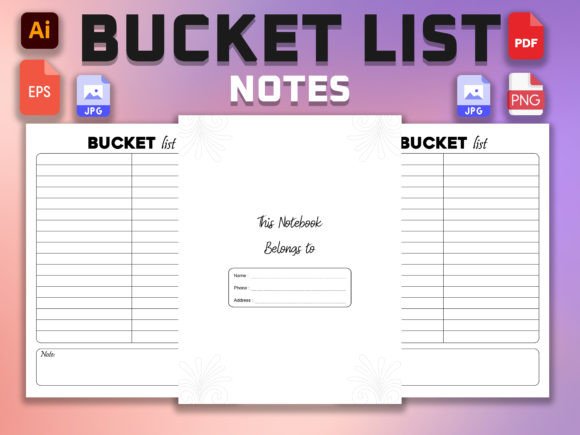 Bucket List Note Book Interior: Your High-Content Publishing Catalyst