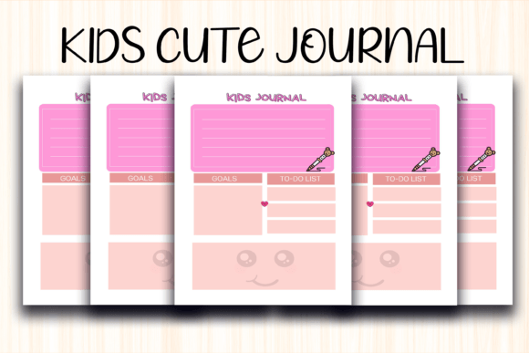Cute Kids Journal Design Resources