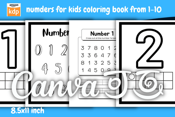 Numders: A Creative Coloring Book Design for Early Learning