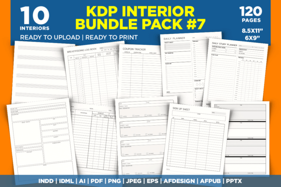 Organizing Life and Work: The Versatile Utility of KDP Interior Bundle Pack 7