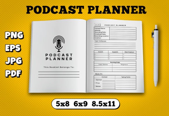 Podcast Planner Kdp Inserts: A Practical Asset for Self-Publishing