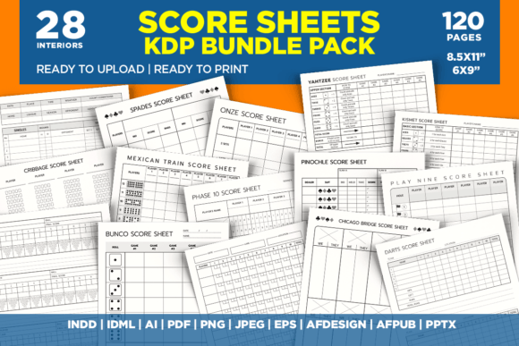Score Sheets KDP Bundle Pack: A Strategic Asset for Creators and Entrepreneurs