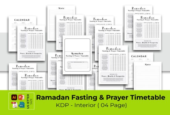 The Editable Ramadan Planner: A Customizable Tool for a Sacred Month