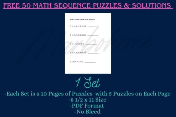 The Practical Benefits of 50 Sequence Math Puzzles for Mental Sharpness