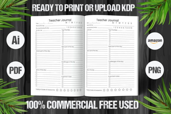 The Ultimate Tool for Educators: Your Teacher Journal 2023-2024 KDP Interior Guide