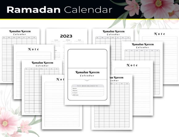 The Ultimate Workflow Companion: The Editable Ramadan Kareem Calendar Planner