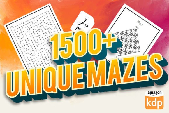Unlock Your Creative Potential with a 1500 Mazes KDP Interior