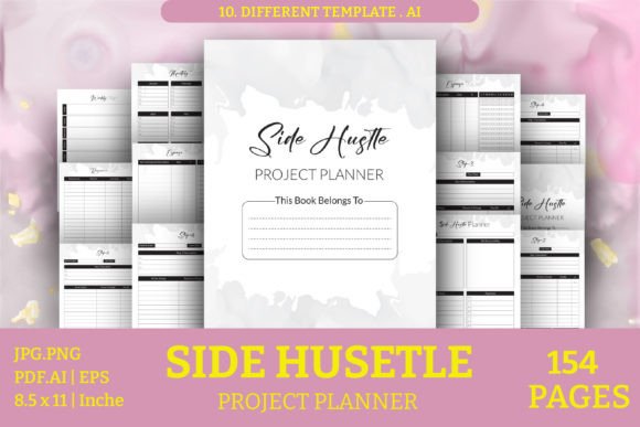 Your Blueprint for Success: Mastering the Side Hustle with a Project Planner