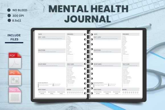 Your Own Sanctuary: What a Mental Health Journal Interior Offers